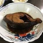 宿呂久 - E定食：カレイの煮付けは満点の味付け