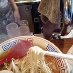いせのじょう 高架下店 - 須藤製麺 中細麺・ストレート