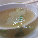 来福軒 - スープのアップ