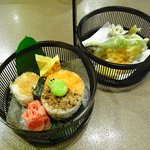 京料理 嵐亭  - 花簪・二段籠盛り