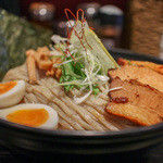 麺者すぐれ - 2015年12月再訪：つけ麺すぐれ 全部のせ 大盛り☆