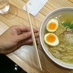 利尻昆布ラーメン くろおび - こだわりの割り箸