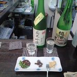 酒蔵ささや - 大和セットと本日のおつまみ