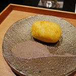 日本料理 晴山 - 越前蟹のクリームコロッケ