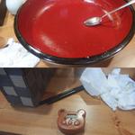 [2015.12]上：25'54''で挑戦盛完食。下：タイマーの残りが4'06''