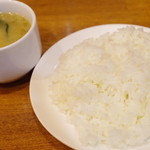 洋食 GOTOO - ライスと味噌汁