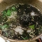 和み処 はなき - ここにいまーす！ 梅茶漬け