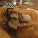 アヒルストア - 牡蠣と黒大根のフリット2