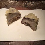 天ぷら 元吉 - H27.12 椎茸