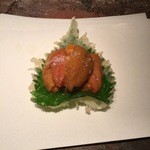 天ぷら 元吉 - H27.12 大葉雲丹