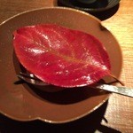 天ぷら 元吉 - H27.12 デザート