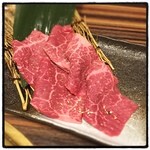 食彩和牛しげ吉 - カメノコウ。噛めば噛むほど旨味が溢れる期間限定の逸品でした。