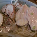 がふうあん - ひいらぎ煮干の塩らーめん(2015/11)