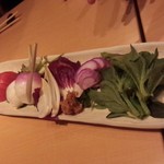元祖蒸し鶏屋 ゆげ鳥 - 生野菜5種盛り