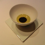 カンテサンス - クレームココ、エスプレッソ、ピスタチオオイル