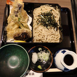 そば処　庄司屋 御殿堰七日町店 - 天ざる1,670円