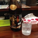 ラーメン神山 - H.27.8.1.夜 黒霧島 @380円(自己申告制)