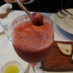 クッチーナ イタリアーナ ガッルーラ - 2015.12　ノンアルコールカクテルの中にベリーが・・・