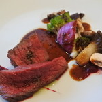 クッチーナ イタリアーナ ガッルーラ - 2015.12　オリーブ牛の炭火焼き、冬トリュフのサルサ