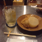 ハイボール、おでん