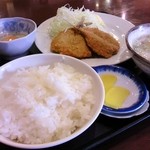 よしだ屋食堂 - アジフライ定食：720円