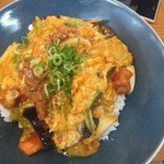 中華料理ぐら - シャンハイ丼大盛り上から