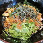 大村庵 - 冷やしたぬきそば（UP）