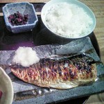 あん梅 - 鯖塩焼き定食 ¥1000