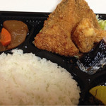 カフェスマイル - 日替わり弁当（アジフライ）