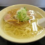 肉マースソバマサミ - あっさり並のドアップ