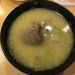 京寿司 - ぶりのあら汁 ２４０円