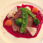 肉料理 鴨のロースト