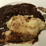 レストラン アラジン - 鴨ロースト　サルミソースとグラタン・ド・フィノア　旨い！2015-12