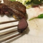 レストラン アラジン - 胸肉　いい焼き色　2015-12