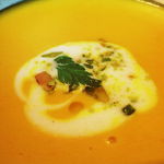 ドミニク・ブシェ トーキョー - カボチャのヴルーテ