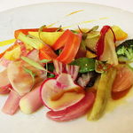 ドミニク・ブシェ トーキョー - 彩り野菜のシンフォニー エストラゴン風味