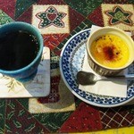 森のcafe - ランチセット（コーヒー＆デザート）