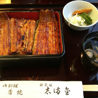 かぐら坂 志満金 - うな重 雅と肝吸