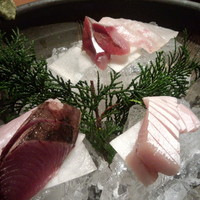 魚匠 銀平 心斎橋店 - 鯛めしランチ　刺身