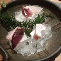 魚匠 銀平 心斎橋店 - 鯛めしランチ　刺身