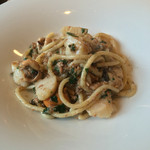 カーサ・デル・チーボ - 自家製ビーゴリ ホタテと魚介のヴェネト風煮込みソース“カッソ ピーパ”