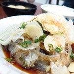 中央市場上海 - かつおのたたき定食