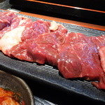 焼肉 一正 - ☆大きめサイズなお肉ですね☆