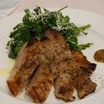 イル チエロ  - ランチC　2,500円のメイン料理（神奈川県産豚肩ロース　ロースト）