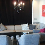 ピッツェリア バール ナポリ - ソファー席