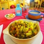 Anuschka German Cafe - 料理写真:野菜カレー