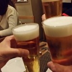 乾杯❢一年間お世話になりました♪
