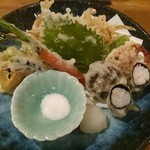 味人 - 天ぷらの盛合せ