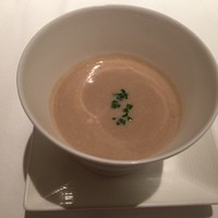 代官山ASO チェレステ 日本橋店 - キノコのポタージュ