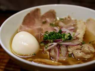 Machida Shiruba Shio Ra-Men Shinka - 煮干塩ラーメン全部入り